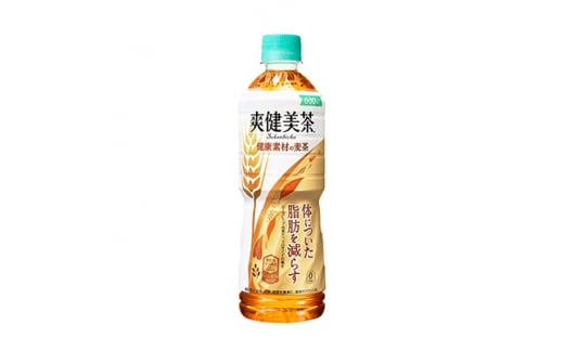 爽健美茶 健康素材の麦茶 600mlPET ×24本