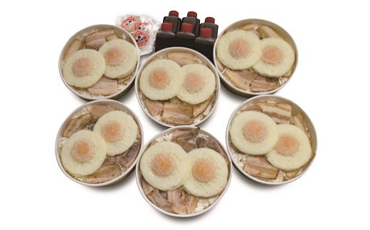 今治焼豚玉子飯（上朝倉米）（冷凍）６個セット [VC01130] 651525 - 愛媛県今治市