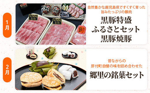 4月：「鹿児島県産豚カシラ肉の角煮セット」