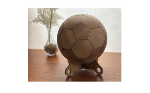 木製サッカーボール(ホオノキ)【1294783】 738606 - 愛知県みよし市