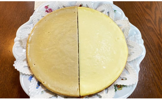2種類の和三盆 フロマージュ ハーフ＆ハーフ チーズケーキ 593551 - 福岡県苅田町