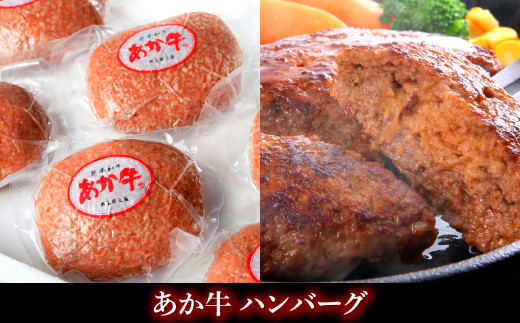 熊本県産 あか牛 ステーキ ＆ ハンバーグ セット 合計1,420g 和牛 牛肉