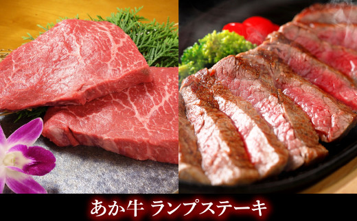 熊本県産 あか牛 ステーキ 贅沢 4点セット 合計1,590g 和牛 牛肉