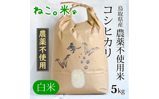 農薬不使用米 コシヒカリ（５ｋｇ）