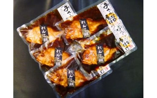 連子鯛の煮付け 1尾×5パック 890376 - 山口県下関市