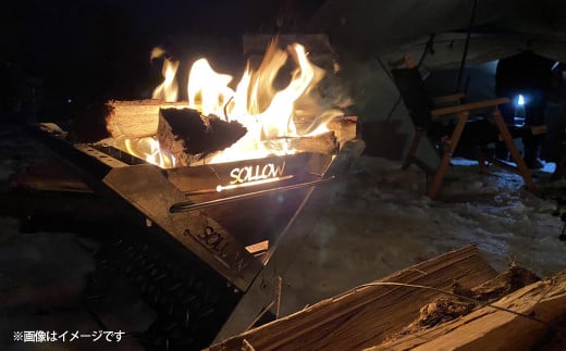焚き火台 「SOLLOW’z GRILL」 WIDE MODEL キャンプ アウトドア 焚き火 BBQ