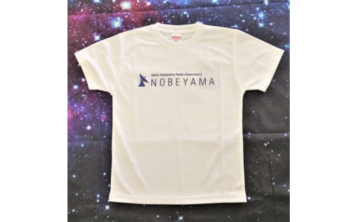 国立天文台野辺山オリジナルTシャツ　-白Lサイズ-【1298481】 723162 - 長野県南牧村