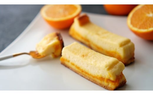 愛媛県産柑橘ソースやはだか麦粉等を使ったチーズケーキ食べ比べ５本セット♪