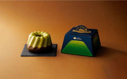 五島茶のチョコレートがパリッ しっとり甘さ控えめな焼き菓子 鬼岳クグロフ 五島市/観光ビルはたなか [PAX049]