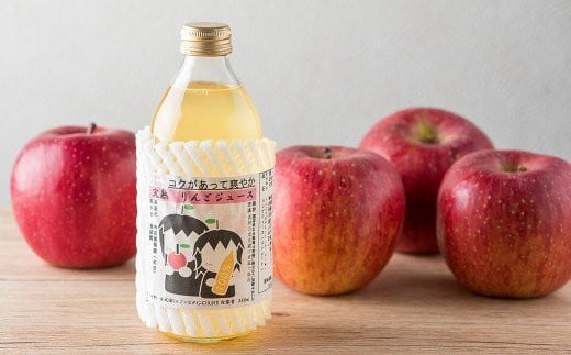 果汁100％　リンゴジュース （350ml×18本） 378476 - 岩手県北上市
