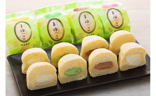 冷凍 まゆの郷 群馬発祥 ひんやり とろける 冷凍クリームパン 冷やしまゆっこ４個入り 4セット 計16個 群馬県伊勢崎市 ふるさと納税 ふるさとチョイス
