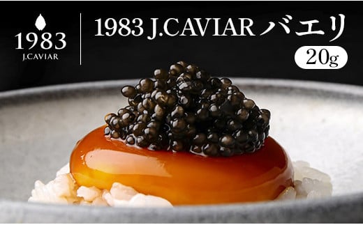 ◆1983 J.CAVIAR バエリ (20g) 804784 - 宮崎県宮崎県庁