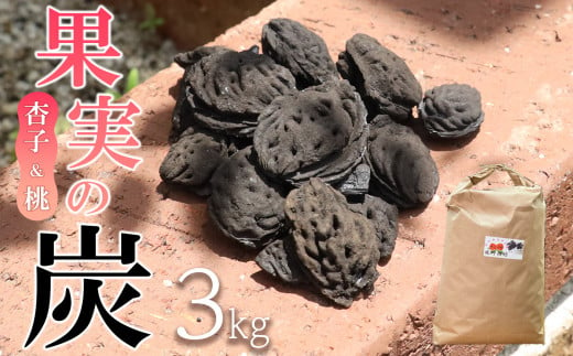 【炭】 果実の炭 （杏子 & 桃）3kg 781201 - 長野県千曲市