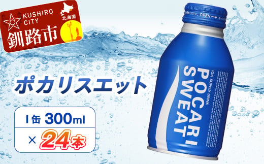 ポカリスエット300mlボトル缶×24本 ふるさと納税 飲料 F4F-1985