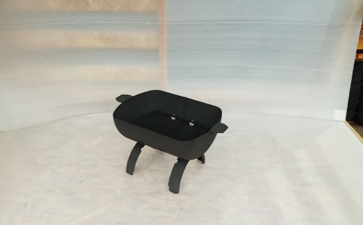 プロパン ボンベ BBQ コンロ 400型 (低床型) 鉄板