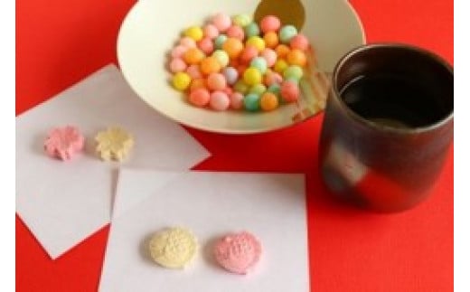 香川の伝統菓子・おいりと和三盆セット