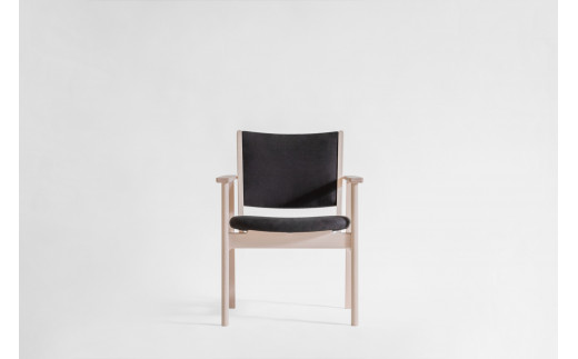 LIM Living Chair リムリビングチェア（イタヤカエデ）布座：チャコール