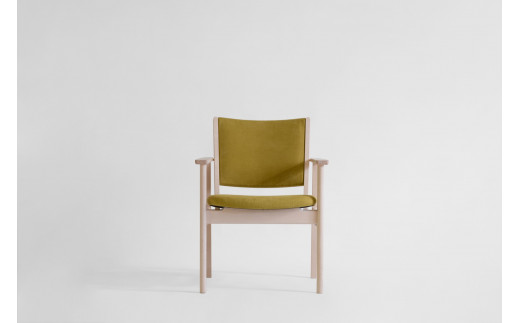 LIM Living Chair リムリビングチェア（イタヤカエデ）布座：オリーブ