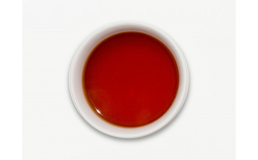 KAGYA JAPAN ORGANIC KAGYA BLEND 【Yuzu and black tea】２本　淹れた紅茶の写真