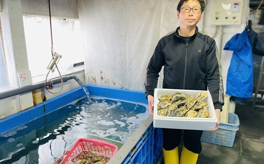 私たち漁師が獲った、新鮮な仙鳳趾名産の牡蠣を直接、お届けします。