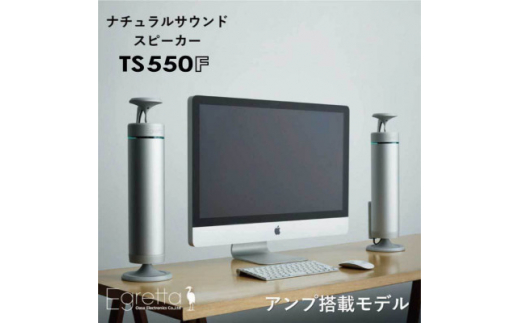 Egretta(エグレッタ)デスクトップサイズ 全方位スピーカー　TS550F【1316046】