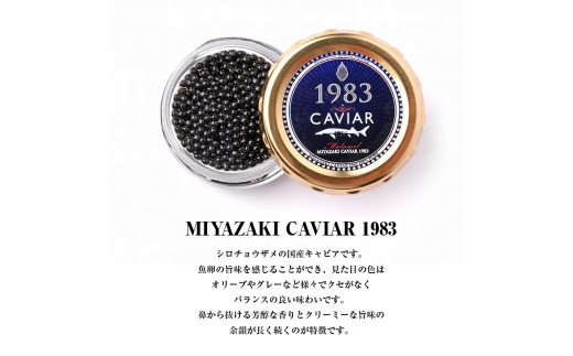 MIYAZAKI CAVIAR 1983 20g　N027-ZD087