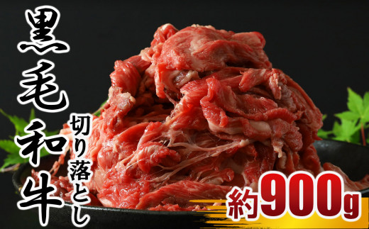 牛肉 黒毛和牛 切り落とし肉　約900ｇ（450ｇ×2パック） 360626 - 熊本県玉名市