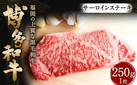 博多和牛 サーロインステーキ 250g×1枚 817035 - 福岡県直方市
