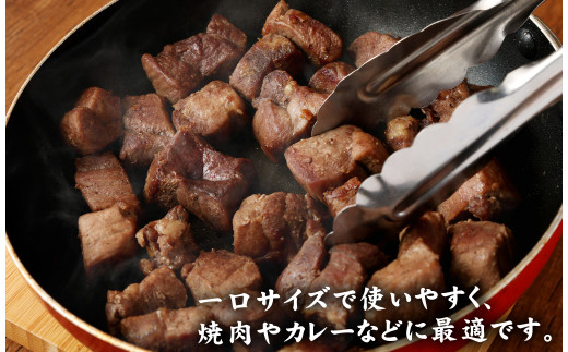 【鹿児島県徳之島】 イノシシ モモ肉 （サイコロカット） 1kg
