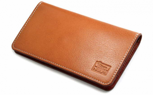 VanNuys 薄型で最強にコンパクトな長財布　ビンテージキャメル 1271521 - 徳島県松茂町