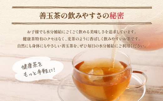 善玉茶 計48包（16包×3） 茶