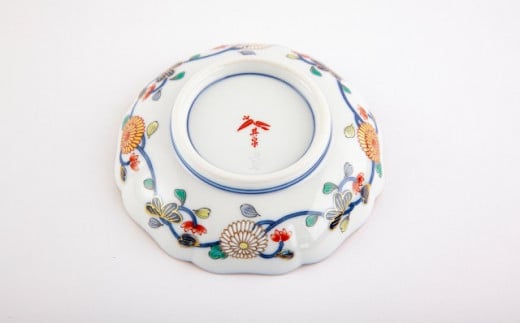 みあります 有田焼 其泉 賞美堂 琳派古伊万里様式 蓋付 飾り 皿 鉢 1枚