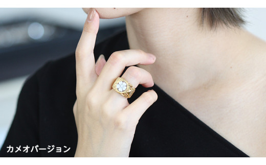 K18 スカシ ダイヤモンド リング専用リング(指輪)