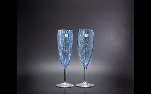 琉球グラス　ワイングラス