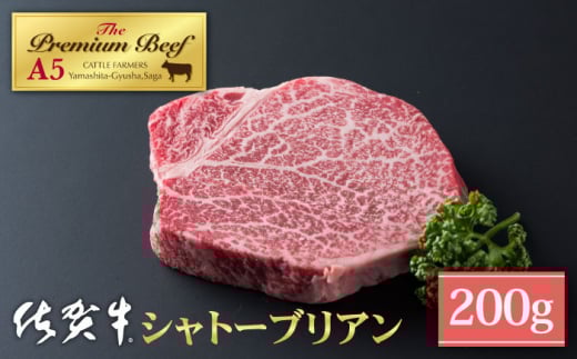 [2025年10月発送]佐賀牛 シャトーブリアン 200g ( 200g×1枚 ) [山下牛舎] 