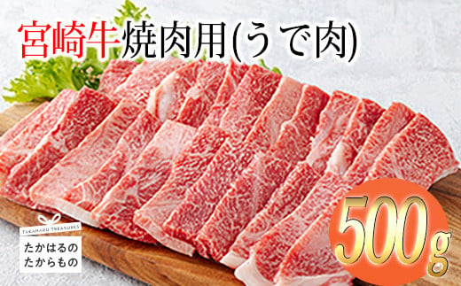 宮崎牛焼肉（うで肉）約500g