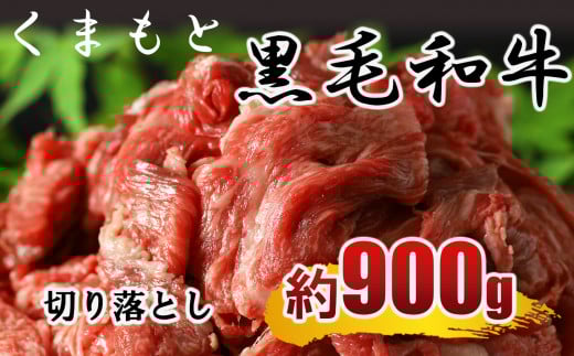 N59 熊本県産黒毛和牛 切り落とし（コマ切れ）900g