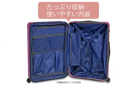 No.651 TOMAXライトキャリー大型パープル 4.7kg ／ キャリーバック スーツケース カバン 神奈川県
