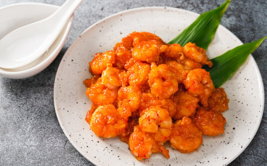 真っ赤な色味と脂の乗った柔らかい食感が特徴です！
エビチリ・炒飯など中華料理や、天ぷら・唐揚げなどによく合います