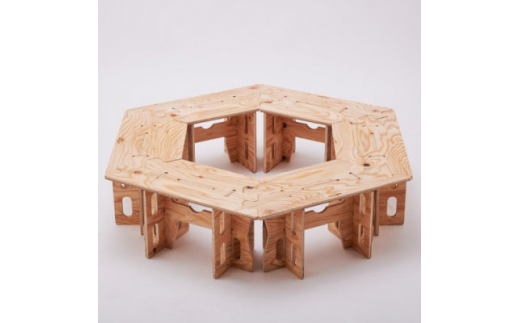 THE BARA +BARA Transformヘキサテーブル(6枚天板セット)【1325631】 756902 - 大阪府太子町