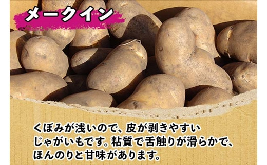 きめ細かく、ほんのり甘くて荷崩れしにくいのが特徴のジャガイモです。北海道の美味しさが詰まったじゃがいもをお楽しみください。