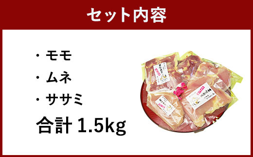 天草大王精肉セット 合計1.5kg