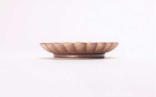 菊型小皿（雲母金）