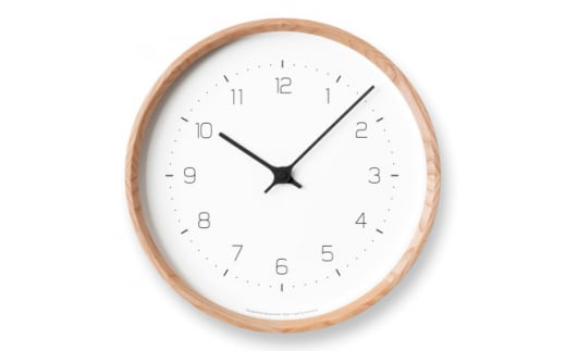 NEUT wall clock / ナチュラル(KK22-09 NT)【1334174】 430241 - 富山県富山県庁