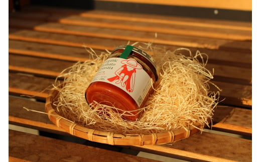 有機完熟トマトソース瓶（無塩・無添加）　10個 677779 - 北海道士別市