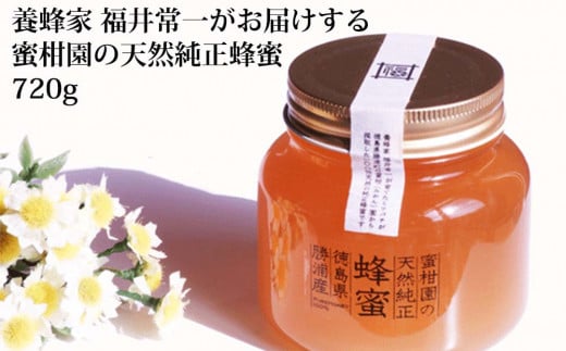 蜜柑園の天然純正蜂蜜 720g 782672 - 徳島県勝浦町