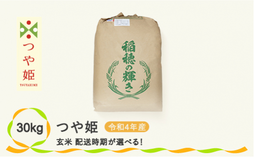 米 30kg つや姫 玄米 新米 令和4年産 22年産 山形県尾花沢市産 Kb Tsgxb30 山形県尾花沢市 ふるさとチョイス ふるさと納税サイト