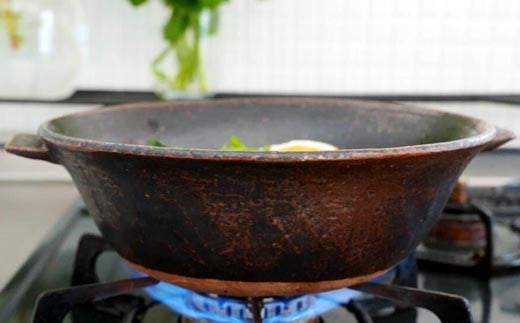  手作り 個鍋 (一人前の土鍋)