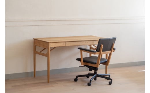 [北の住まい設計社]Writing Desk & Personal Chair _OA-1407/1412(ライティングデスク&パーソナルチェア)◆高島屋選定品◆