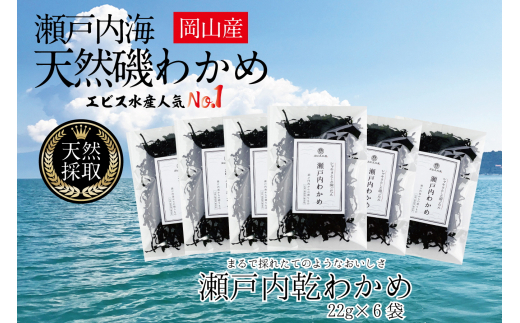 風味豊かな 瀬戸内 わかめ 22g×6袋 エビス水産【岡山 瀬戸内海 天然 カットわかめ】 [№5735-1277] - 岡山県瀬戸内市｜ふるさとチョイス  - ふるさと納税サイト